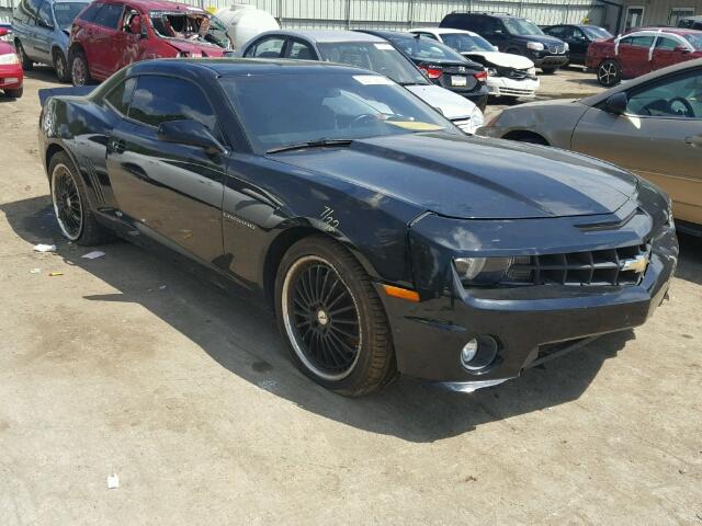 2G1FJ1EJ7D9227222 - 2013 CHEVROLET CAMARO SS BLACK photo 1