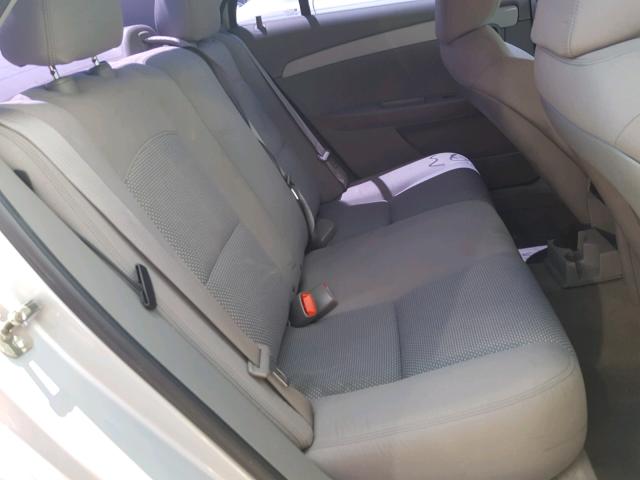 1G1ZA5EU2BF331717 - 2011 CHEVROLET MALIBU LS ვერცხლისფერი ფოტო 6