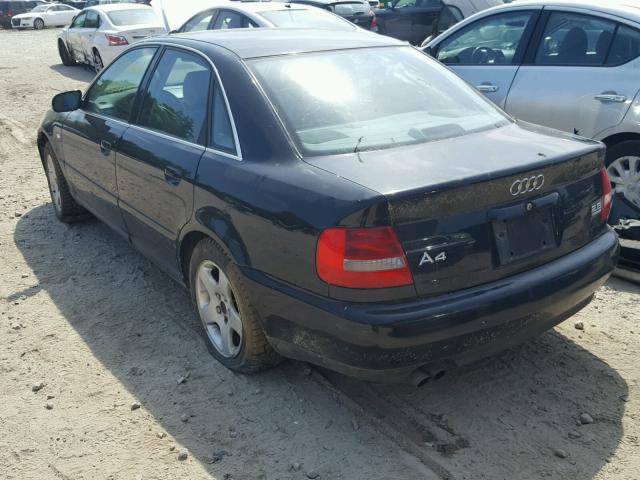 WAUED28D2XA222506 - 1999 AUDI A4 2.8 QUA BLACK photo 3