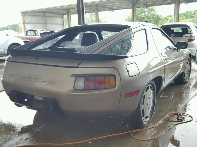 WP0JB0922DS860382 - 1983 PORSCHE 928 S BEIGE photo 4