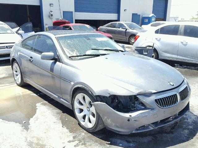 WBAEH73475B869225 - 2005 BMW 645 CI AUT GRAY photo 1