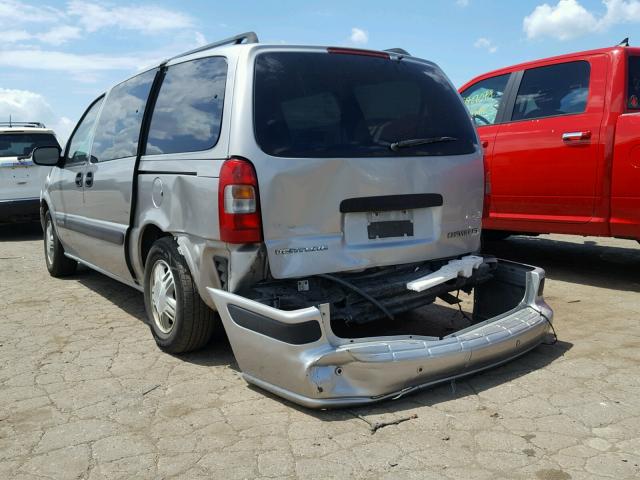 1GNDV33E45D127076 - 2005 CHEVROLET VENTURE LT SILVER photo 3