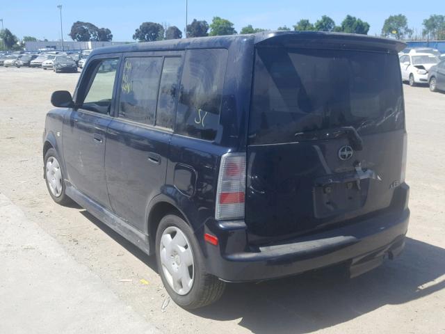 JTLKT324550192335 - 2005 TOYOTA SCION XB Blau Foto 3