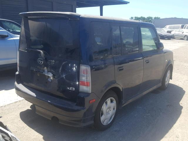 JTLKT324550192335 - 2005 TOYOTA SCION XB Blau Foto 4