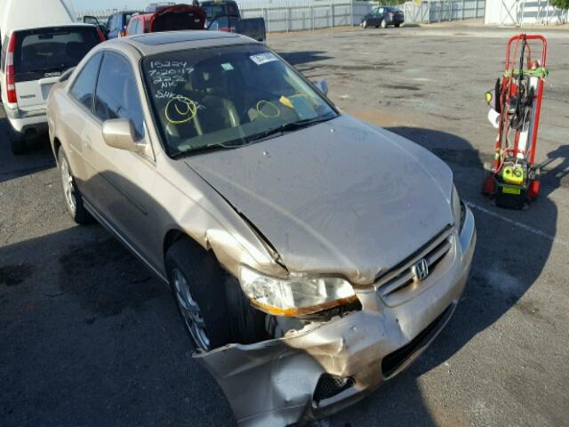 1HGCG22551A013952 - 2001 HONDA ACCORD EX GOLD photo 1