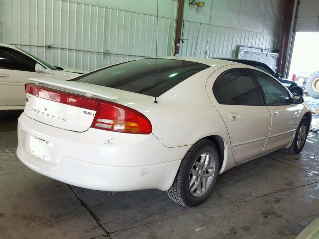 2B3HD46R54H617286 - 2004 DODGE INTREPID S WHITE photo 4