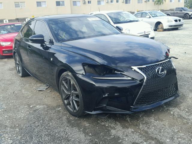 JTHBA1D24G5016107 - 2016 LEXUS IS 200T BLACK photo 1