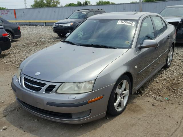 YS3FB49SX31004564 - 2003 SAAB 9-3 LINEAR GRAY photo 2