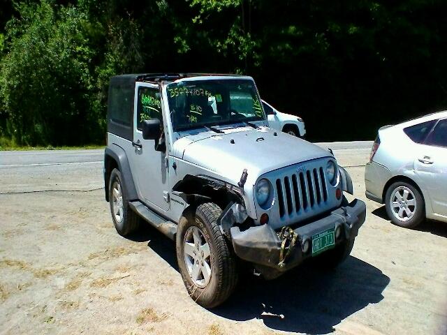 1J4AA2D17AL146471 - 2010 JEEP WRANGLER S SILVER photo 1