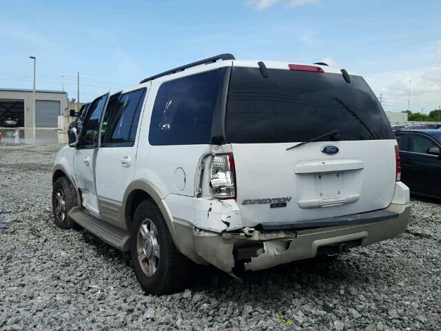 1FMPU17565LB14130 - 2005 FORD EXPEDITION WHITE photo 3