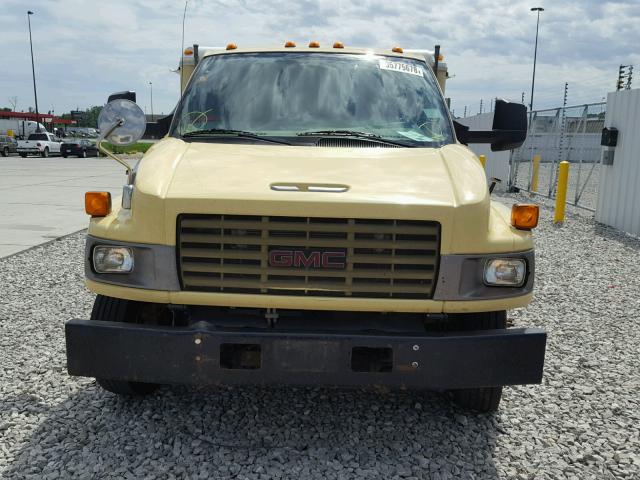 1GDJ5C1G79F412909 - 2009 GMC C5500 C5C0 YELLOW photo 9