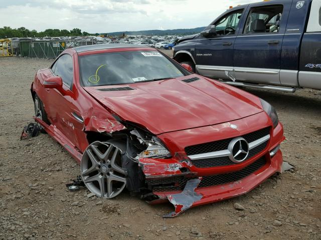 WDDPK4HA0DF063296 - 2013 MERCEDES-BENZ SLK 250 RED photo 1