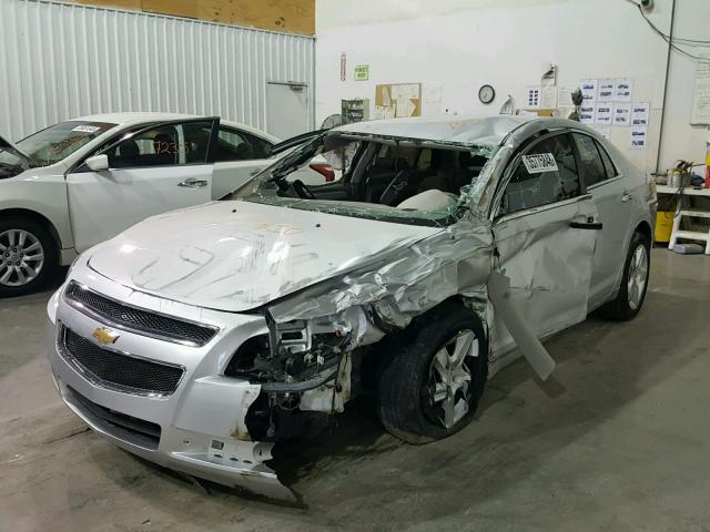 1G1ZB5E1XBF272001 - 2011 CHEVROLET MALIBU LS SILVER photo 2