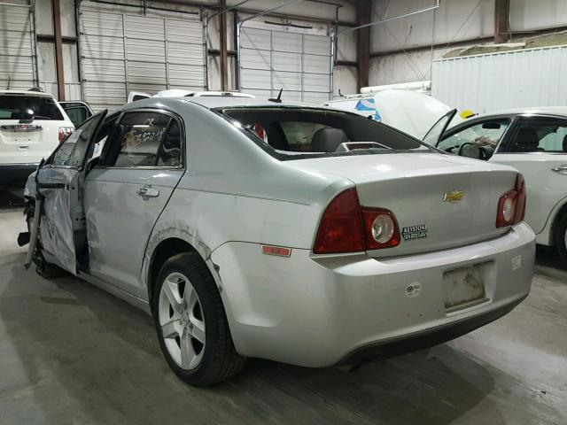 1G1ZB5E1XBF272001 - 2011 CHEVROLET MALIBU LS SILVER photo 3
