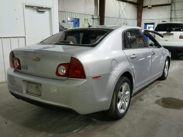 1G1ZB5E1XBF272001 - 2011 CHEVROLET MALIBU LS SILVER photo 4