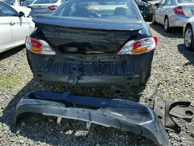 2T1CE22P32C003505 - 2002 TOYOTA CAMRY SOLA BLACK photo 9