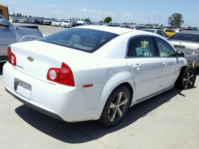 1G1ZC5E18BF362647 - 2011 CHEVROLET MALIBU 1LT 白色 照片 4