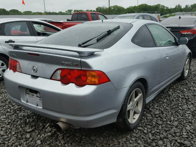 JH4DC53033C015773 - 2003 ACURA RSX TYPE-S SILVER photo 4