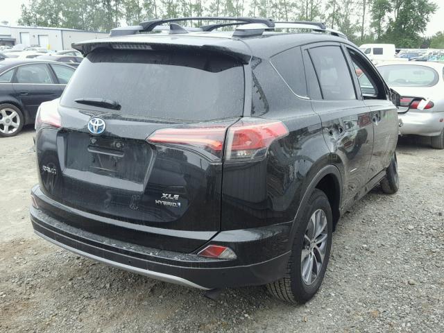 JTMRJREV1JD178250 - 2018 TOYOTA RAV4 HV LE BLACK photo 4