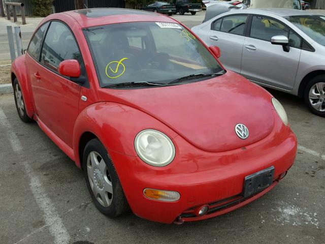 3VWCC21CXYM468980 - 2000 VOLKSWAGEN NEW BEETLE 红色 照片 1
