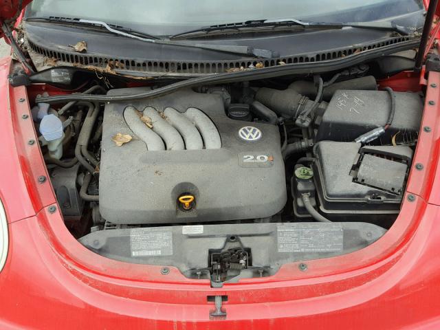 3VWCC21CXYM468980 - 2000 VOLKSWAGEN NEW BEETLE 红色 照片 7