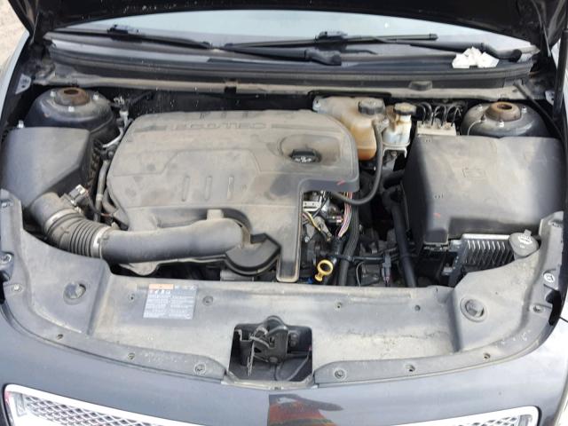 1G1ZC5E14BF200076 - 2011 CHEVROLET MALIBU 1LT BLACK photo 7
