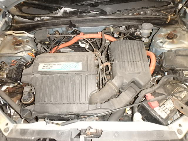 JHMES96684S011045 - 2004 HONDA CIVIC BLUE photo 7