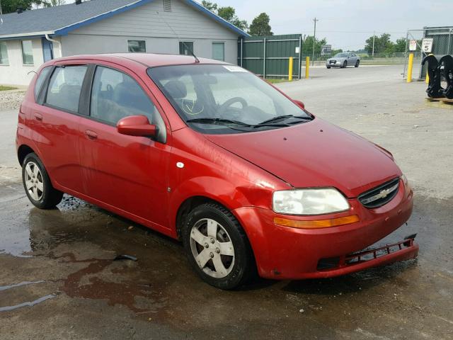 KL1TD66638B004714 - 2008 CHEVROLET AVEO BASE Շագանակագույն լուսանկար 1