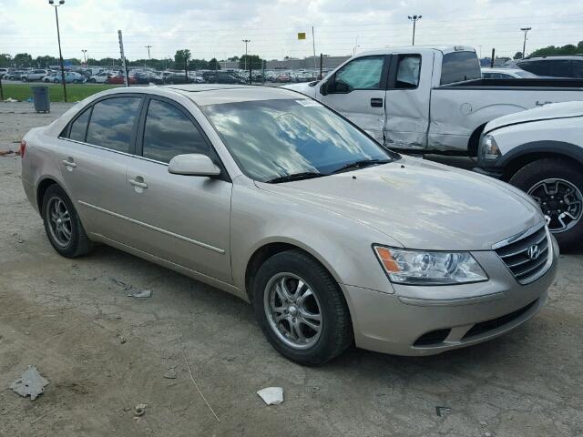 5NPET46C19H534503 - 2009 HYUNDAI SONATA GLS GOLD photo 1