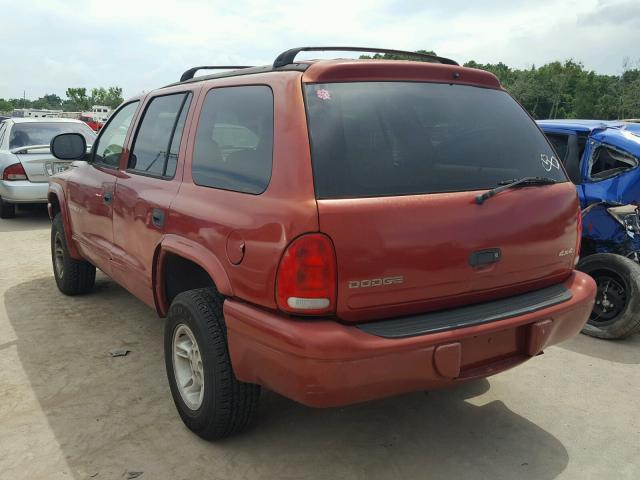 1B4HS28YXXF565914 - 1999 DODGE DURANGO RED photo 3