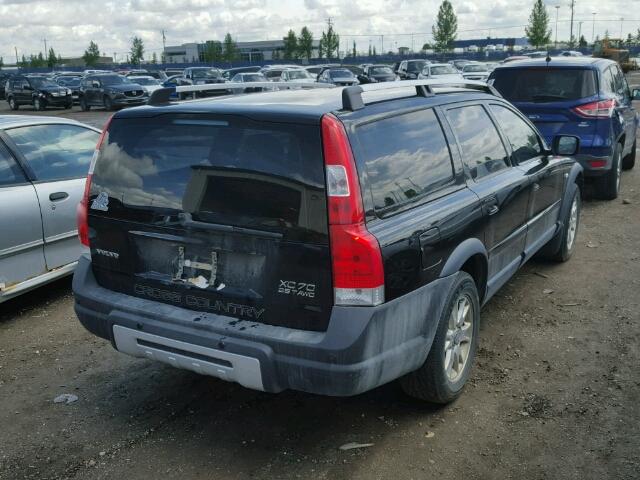 YV4SZ592861213326 - 2006 VOLVO XC70 BLACK photo 4