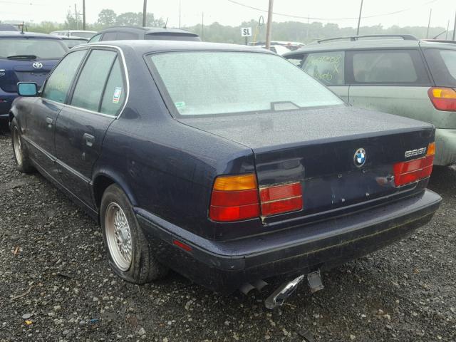 WBAHD6329SGK84100 - 1995 BMW 525 I AUTO BLUE photo 3