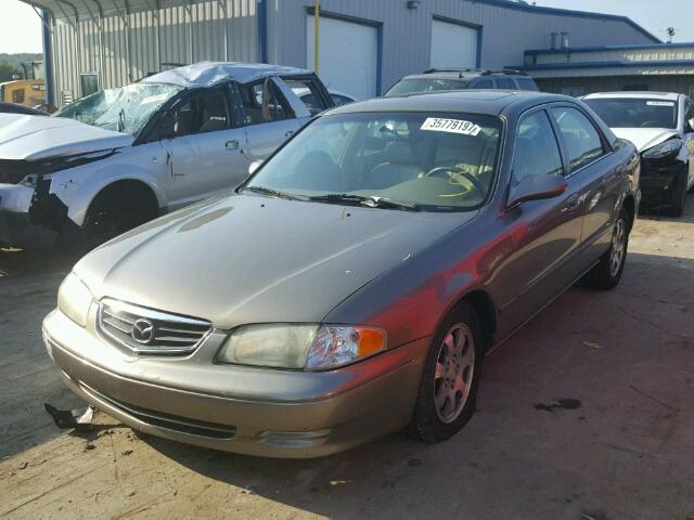 1YVGF22C315214706 - 2001 MAZDA 626 ES GOLD photo 2