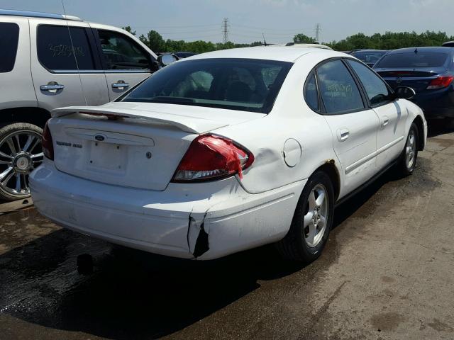 1FAFP55UX4A134440 - 2004 FORD TAURUS SES WHITE photo 4
