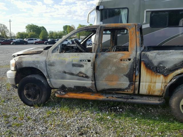 3D7KS28A47G813705 - 2007 DODGE RAM 2500 S WHITE photo 9