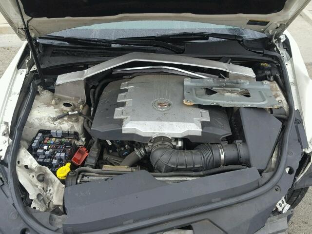 1G6DF577480213872 - 2008 CADILLAC CTS WHITE photo 7