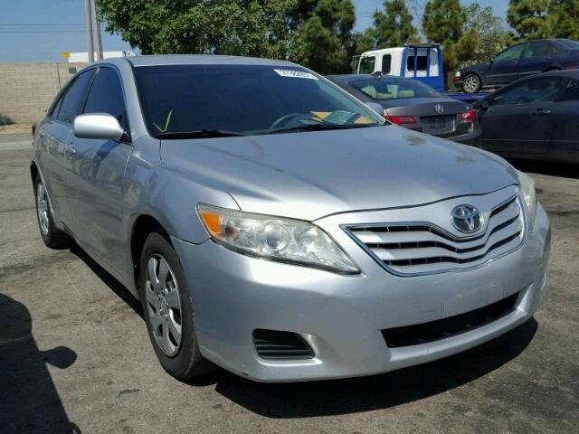 4T1BF3EK3BU215169 - 2011 TOYOTA CAMRY BASE SILVER photo 1