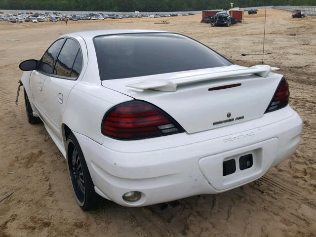 1G2NF52E54C232354 - 2004 PONTIAC GRAND AM S WHITE photo 3