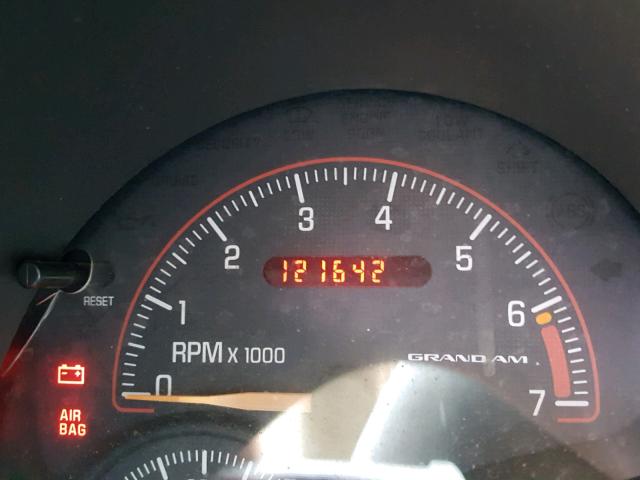 1G2NF52E54C232354 - 2004 PONTIAC GRAND AM S WHITE photo 8