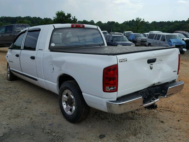 3D7KR19DX6G198560 - 2006 DODGE RAM 1500 WHITE photo 3