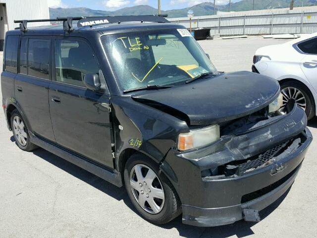 JTLKT324364071250 - 2006 TOYOTA SCION XB BLACK photo 1