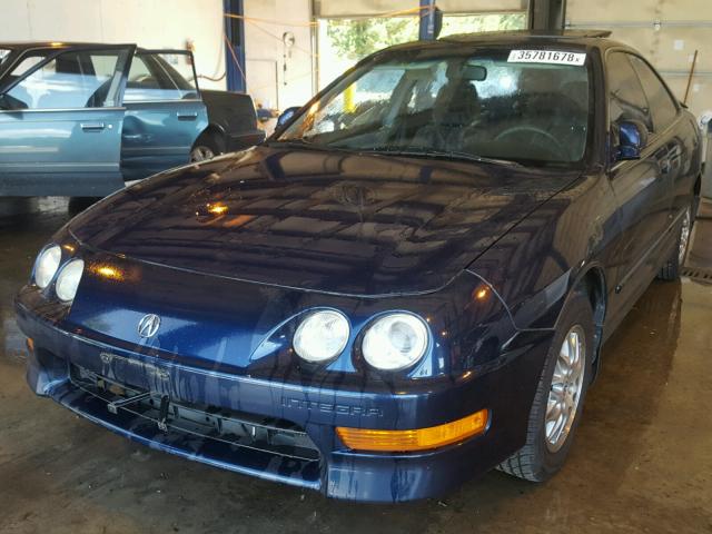 JH4DB7558WS003247 - 1998 ACURA INTEGRA LS BLUE photo 2