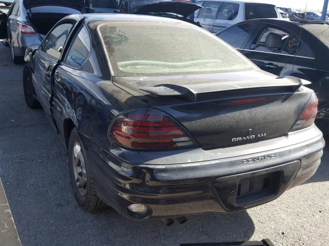 1G2NE12T8YM746046 - 2000 PONTIAC GRAND AM S 黑色 照片 3