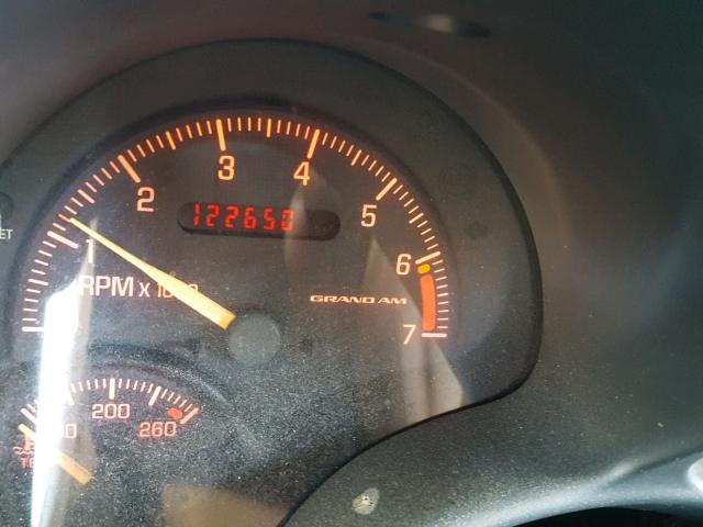 1G2NE12T8YM746046 - 2000 PONTIAC GRAND AM S 黑色 照片 8