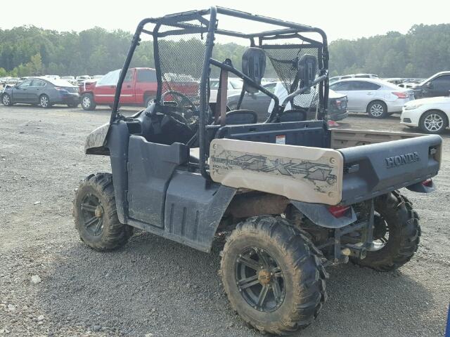 3H1VE01139D001860 - 2009 HONDA MUV700 BROWN photo 3