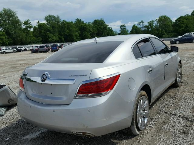 1G4GD5E3XCF112787 - 2012 BUICK LACROSSE P SILVER photo 4