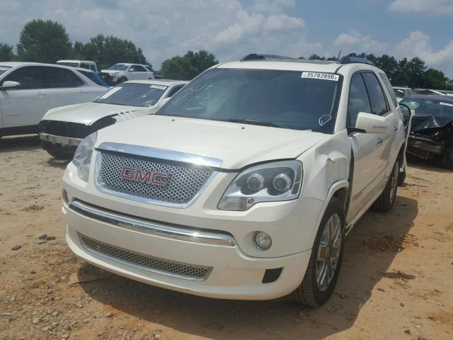 1GKKRTED1CJ389357 - 2012 GMC ACADIA DEN WHITE photo 2