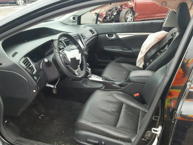 19XFB2F94EE200058 - 2014 HONDA CIVIC EXL 黑色 照片 5