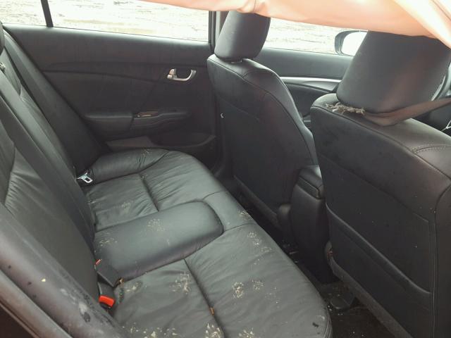 19XFB2F94EE200058 - 2014 HONDA CIVIC EXL 黑色 照片 6