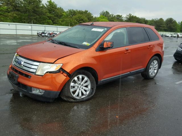 2FMDK49C37BB42931 - 2007 FORD EDGE SEL P BURGUNDY photo 2